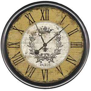 Vintage Bee Wall Clock