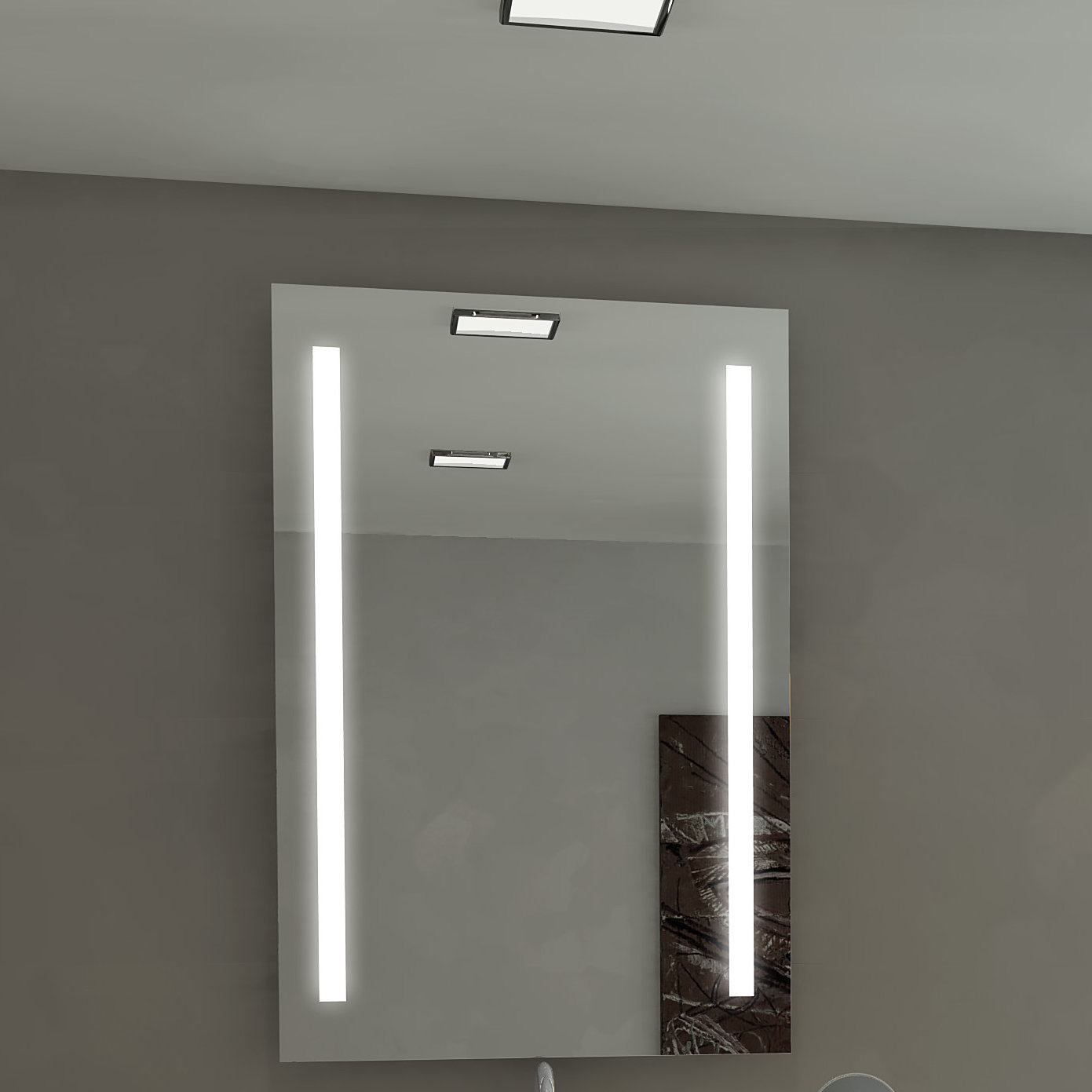 Orren Ellis Lency Illuminated Eco Friendly Bathroom Vanity Wall Orren Ellis Lency Illuminated Eco Friendly Bathroom Vanity Wall Mirror Wayfair