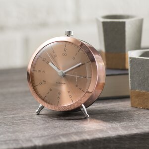 Button Tabletop Clock