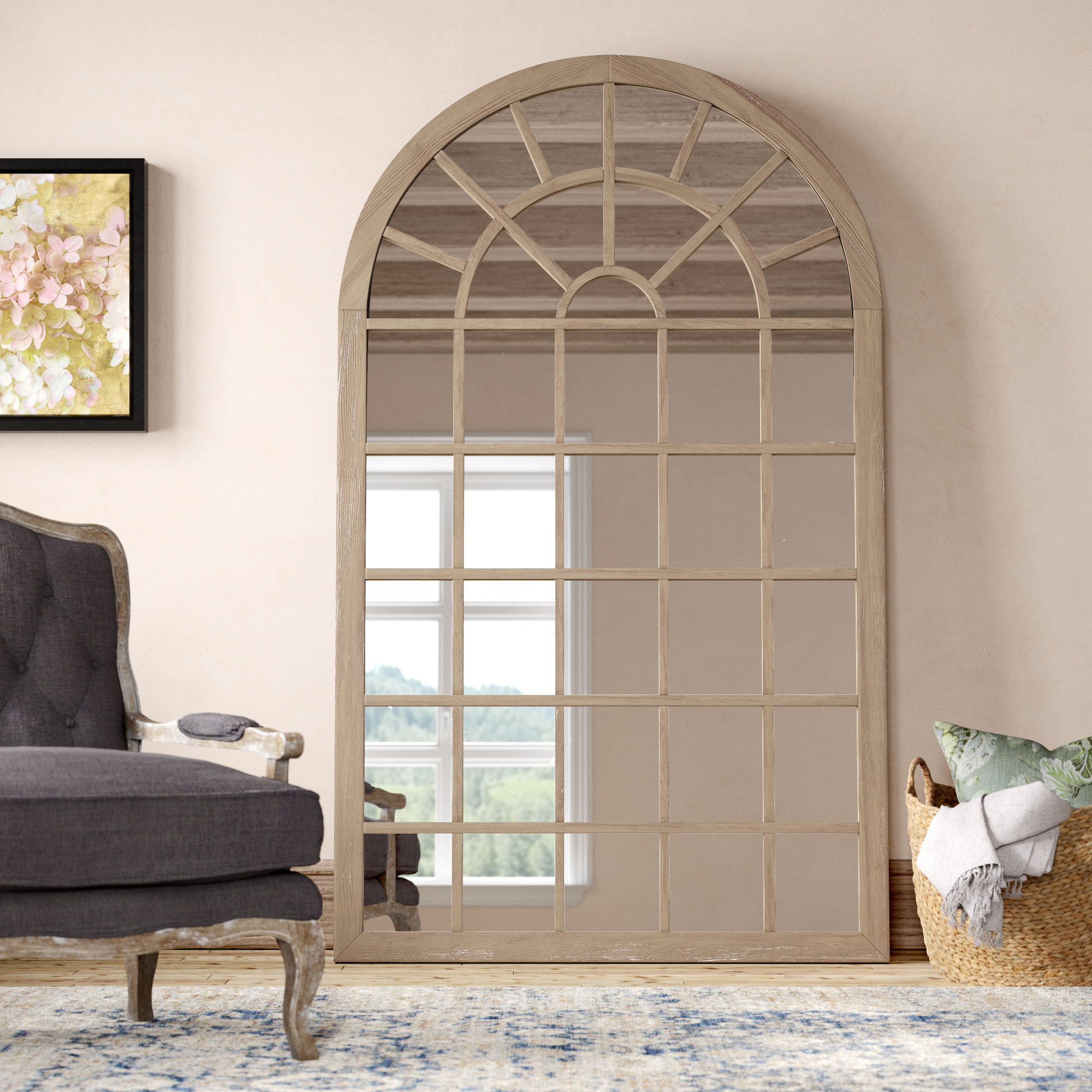One Allium Way Montsoreau Floor Full Length Mirror Reviews Wayfair