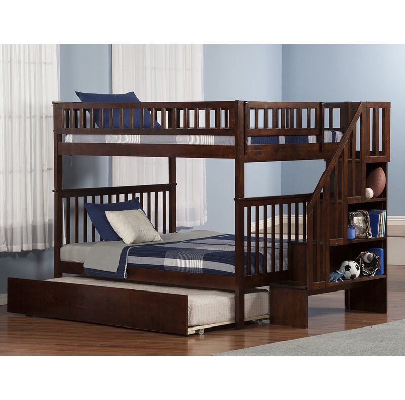 full over full bunk beds wayfair