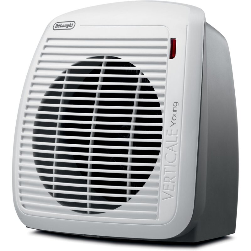 Delonghi 1 500 Watt Portable Electric Fan Compact Heater With Adjustable Thermostat Reviews Wayfair
