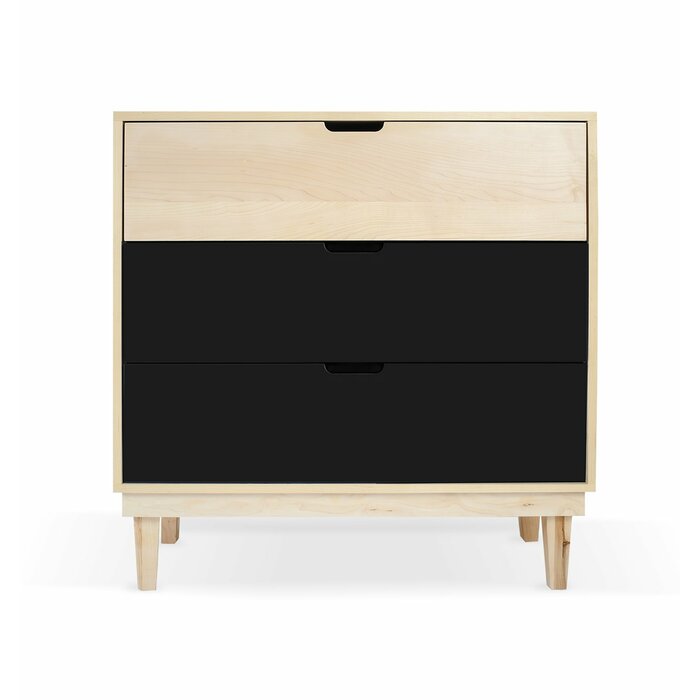 Nico And Yeye Kabano 3 Drawer Dresser Wayfair