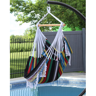 Go to store & view more images Banach Cotton Chair Hammock by Bungalow Rose