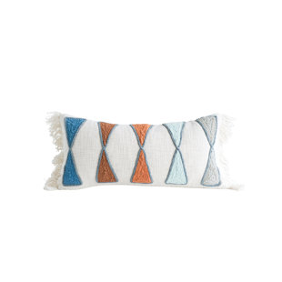 Brice Cotton Lumbar Pillow Cover & Insert