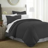 White Duvet With Black Trim Wayfair