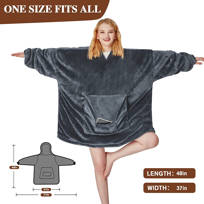 fuzzy blanket sweatshirt