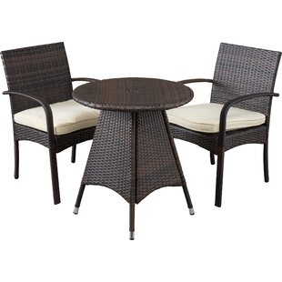 View Bittner 3 Piece Bistro Set with