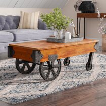 Railroad Cart Coffee Table Wayfair