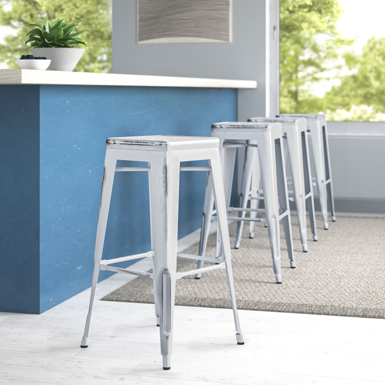 metal short bar stools