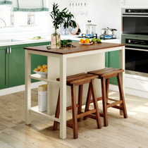Wayfair | 2 Stools Kitchen Islands & Carts You'll Love in 2022