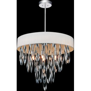 Excel 6-Light Crystal Chandelier