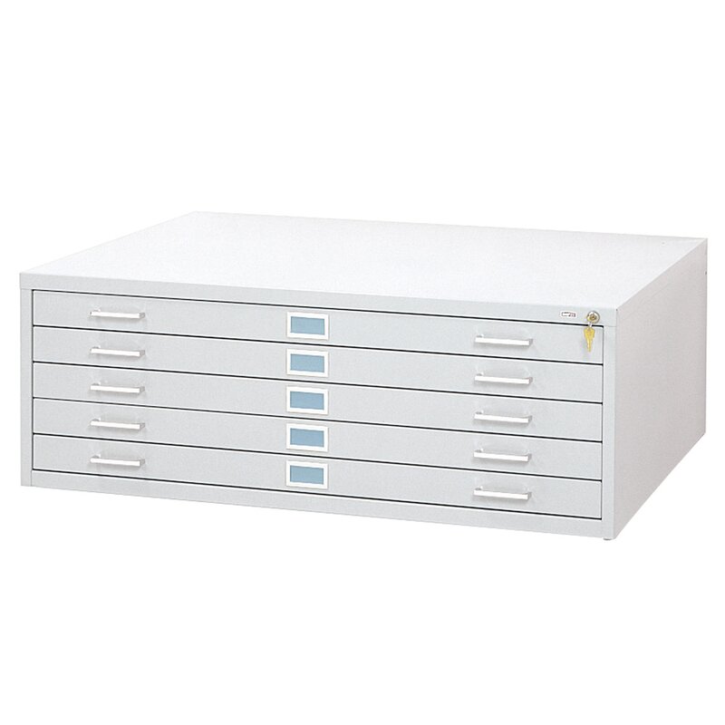 Safco Products Five-Drawer Flat File Filing Cabinet | Wayfair