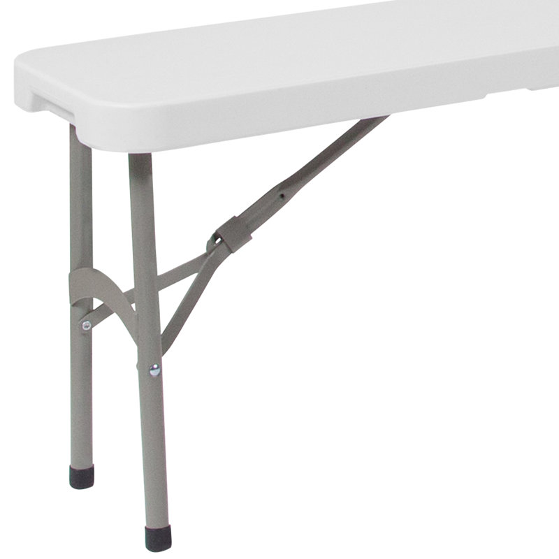 Symple Stuff Kalish Bi Fold Carrying Handle Dining Bench Reviews Wayfair