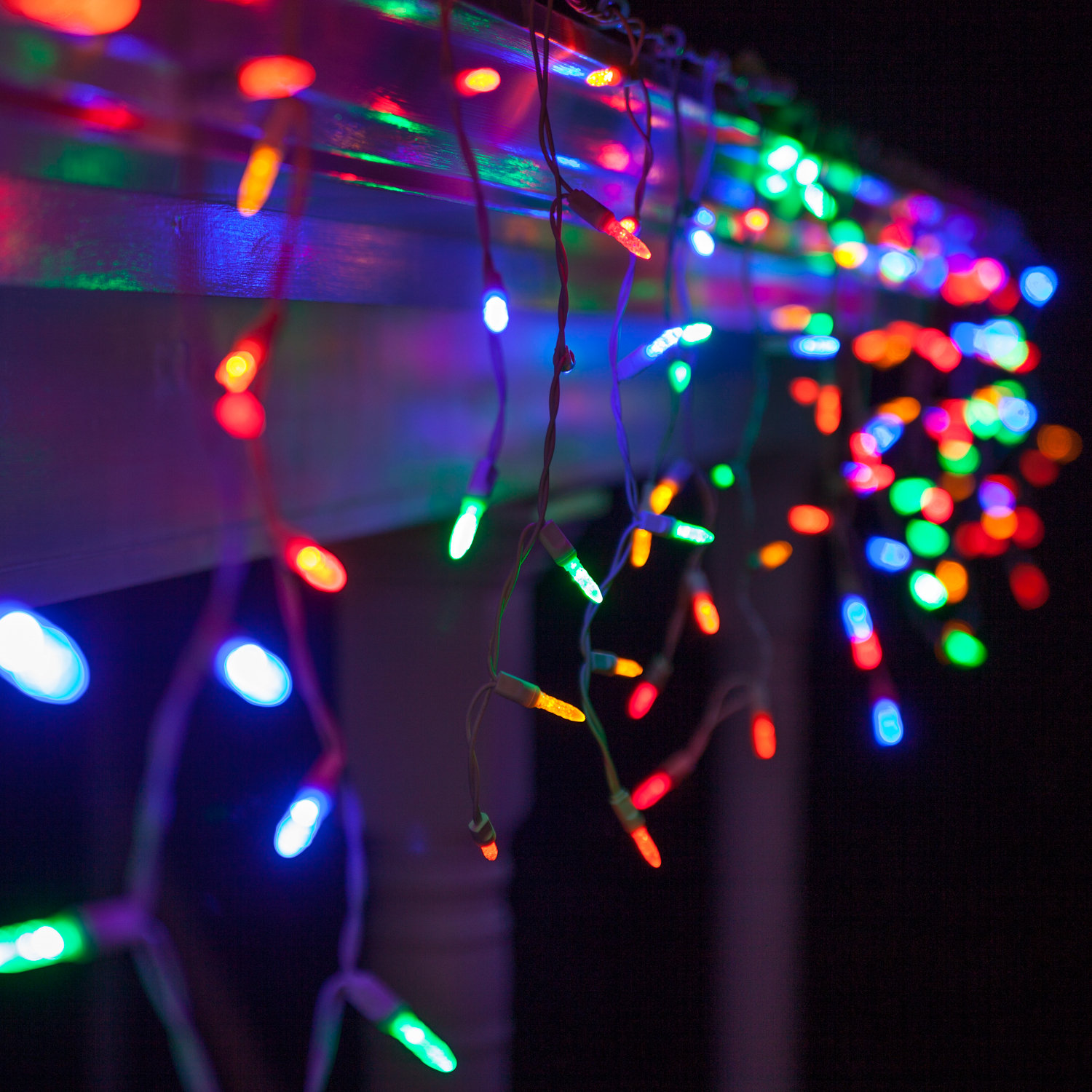 The Holiday Aisle 70 Light Led Icicle Reviews Wayfair Holiday Aisle 70 Light Led Icicle