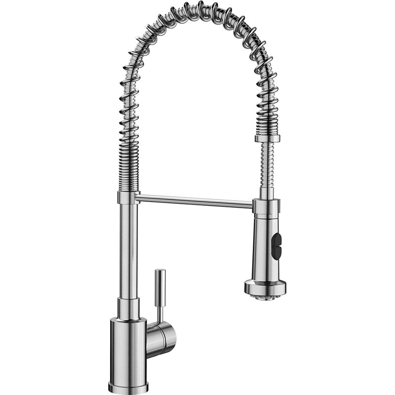 Meridian Semi Pro Pull Down Single Handle Kitchen Faucet Reviews