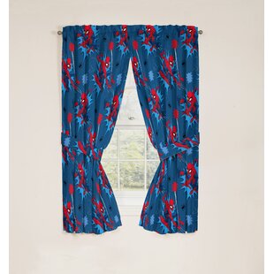 Details about   3D Curtains 1 Panel Spiderman Window Curtain Drapes with Grommets for Gifts