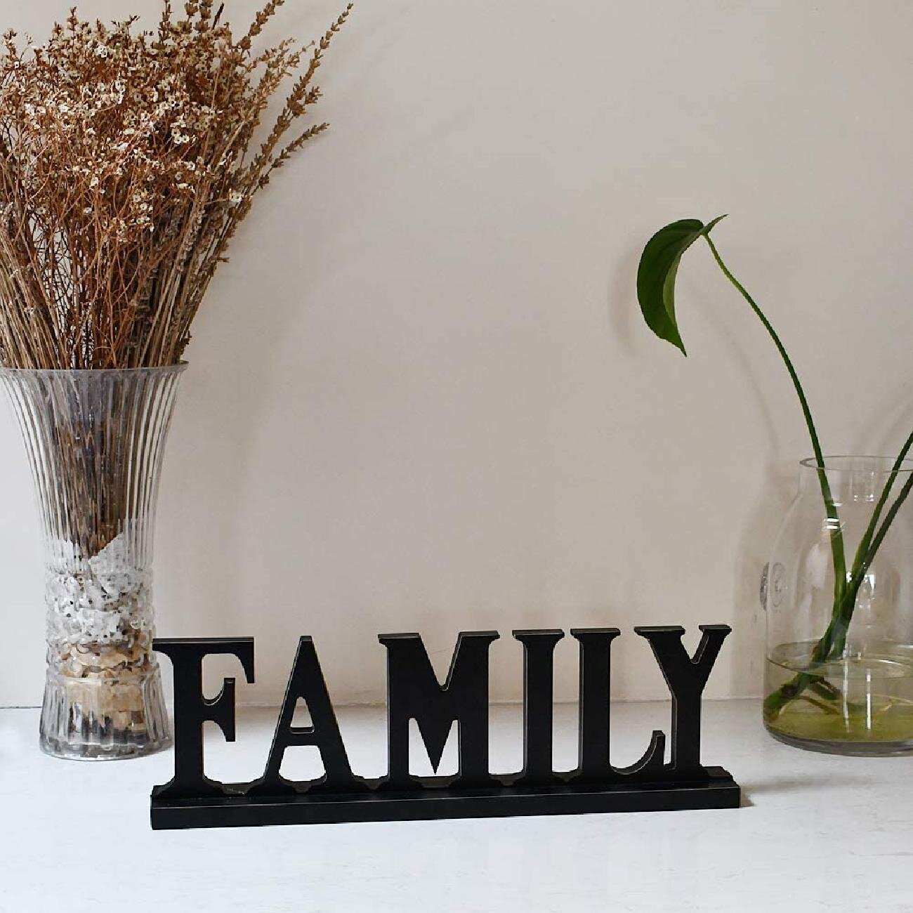 HOME Plaque Free Standing Wooden Letters Sign Home Decorative Ornaments GIFT New 