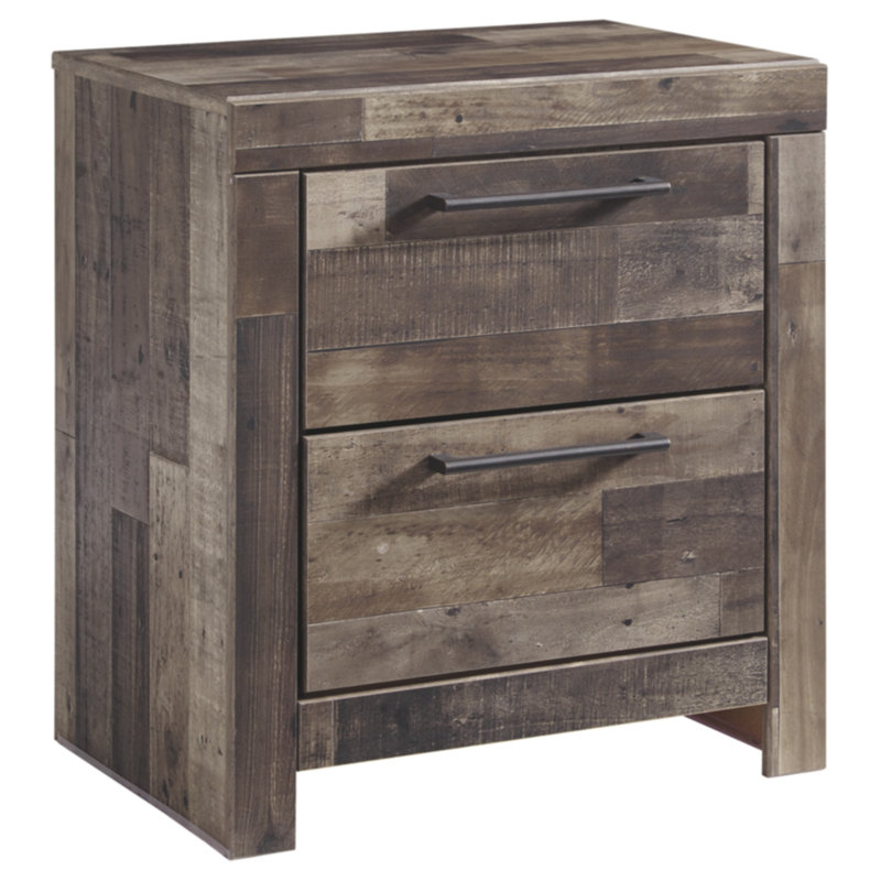 Millwood Pines Wilcoxen 2 Drawer Night Stand Reviews Wayfair