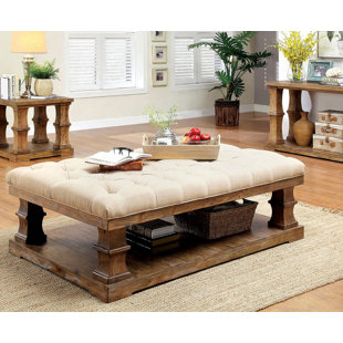 Charlotte Coffee Table with Cushion Top by Gracie Oaks