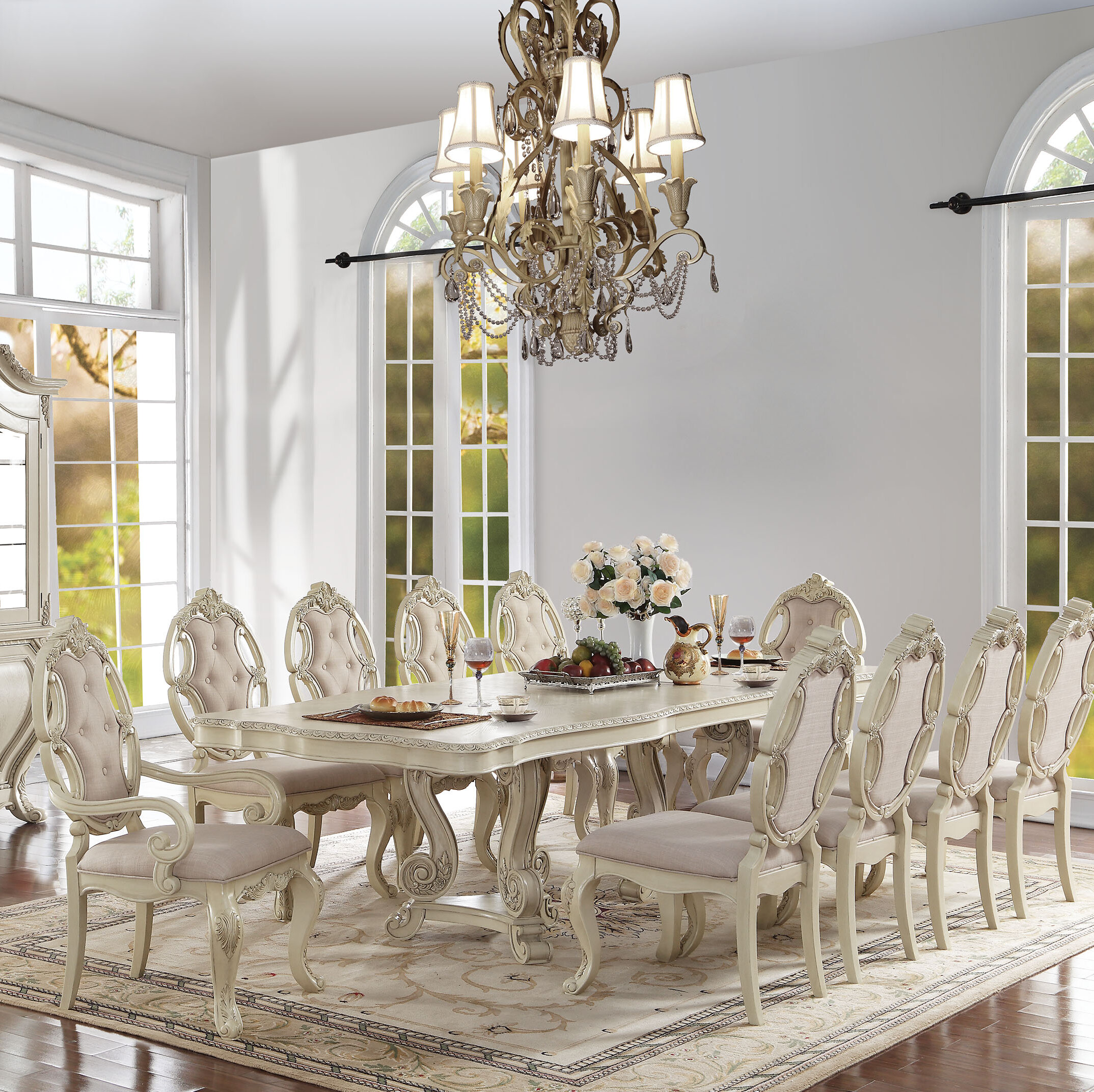 Astoria Grand Larosa 11 Piece Dining Set Reviews Wayfair