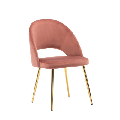 Emerico Velvet Upholstered Side Chair