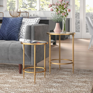 Samir 2 Piece Nesting Tables by Willa Arlo Interiors 2019 Sale