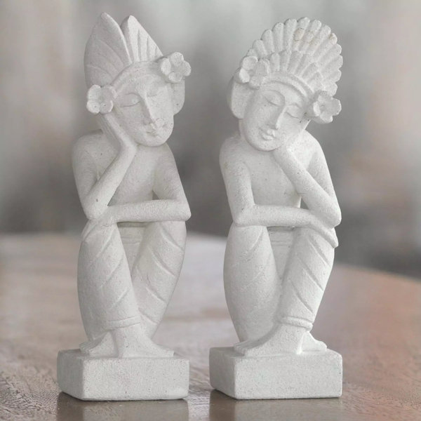 Sandstone Sculptures Corgi Wayfair