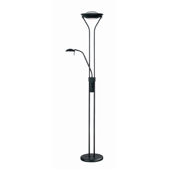 Latitude Run Aldana 71 Torchiere Floor Lamp Reviews Wayfair Ca