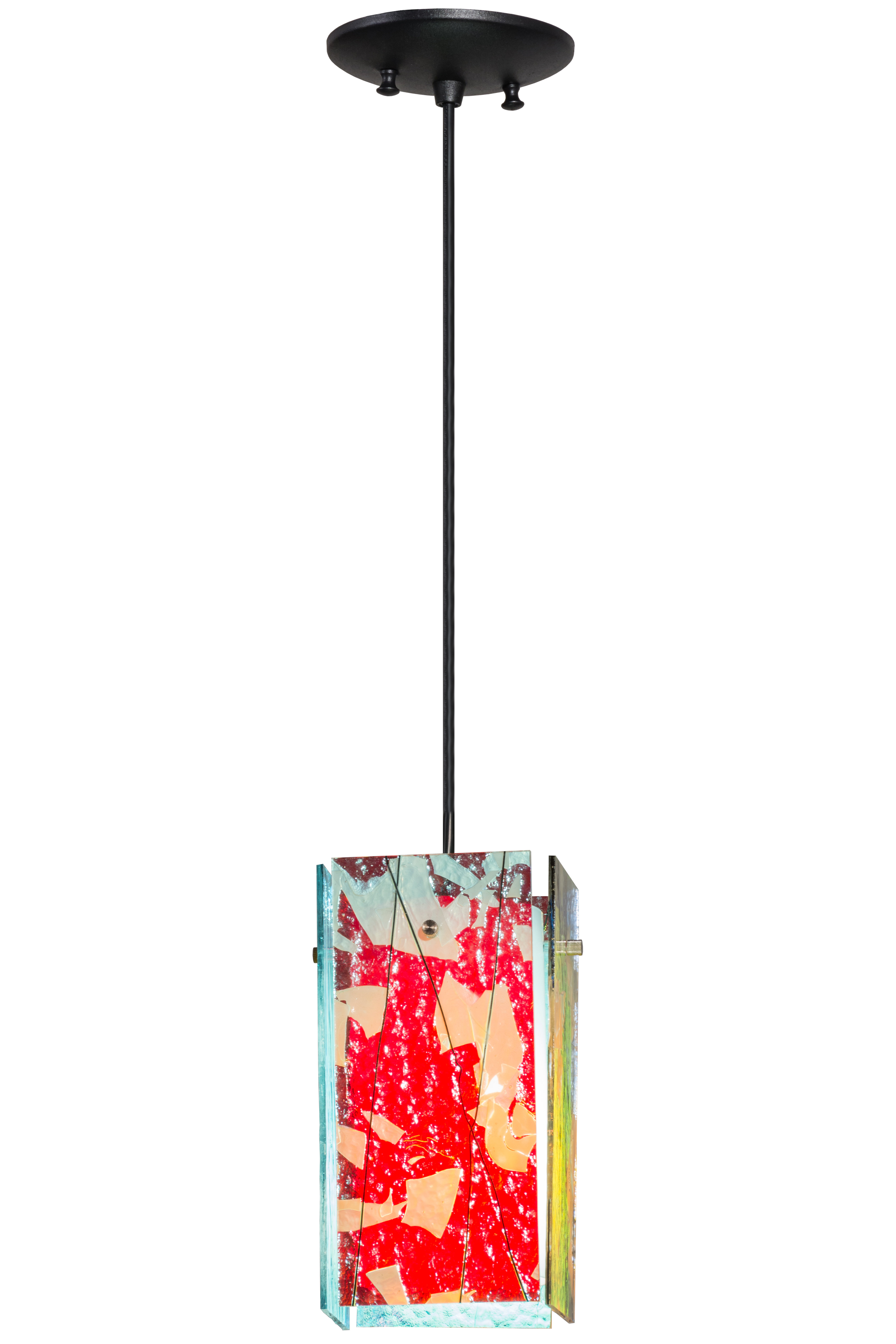 Bloomsbury Market Alondra 1 Light Single Rectangle Pendant Wayfair