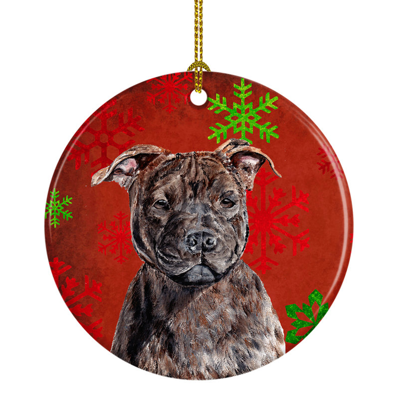 staffordshire terrier ornament