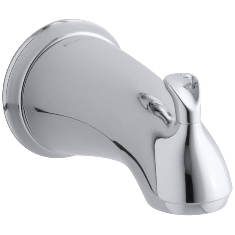 K 10280 4 Bn G Kohler Forte Bath Spout With Sculpted Diverter Knob