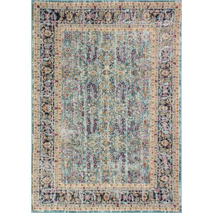 Fort Kent Teal Area Rug