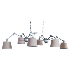 6-Light Kitchen Island Pendant