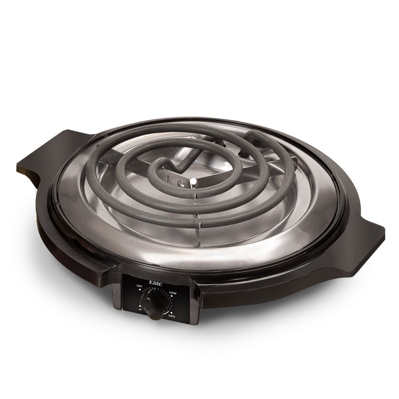 Elite By Maxi Matic Cuisine Electric Hot Plate Coil Burner Reviews Wayfair