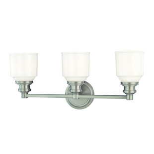 Best Carnahan 3-Light Vanity Light By Latitude Run Wall Lights Carnahan 3-Light Vanity Light By Latitude Run Wall Lights