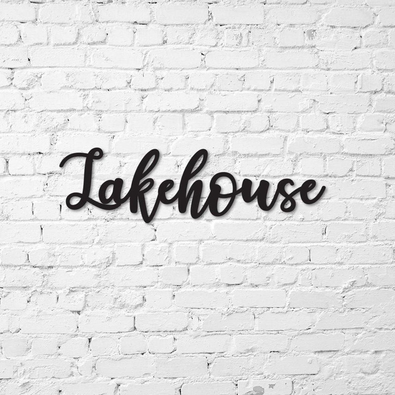 Gracie Oaks Cursive Word Lakehouse Sign Wall Decor Wayfair The worksheets build on one another so you'll want to begin with the letter a and add letters in the order. wayfair com
