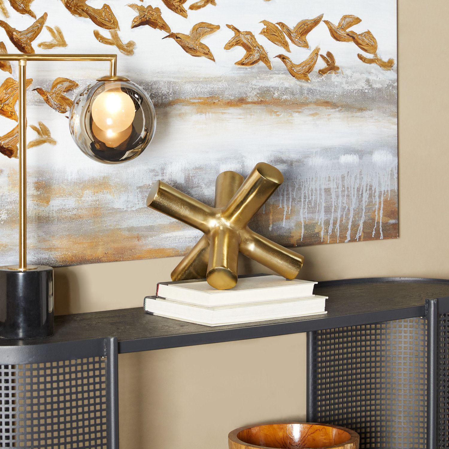 Everly Quinn Modern Jack Sculpture Wayfair