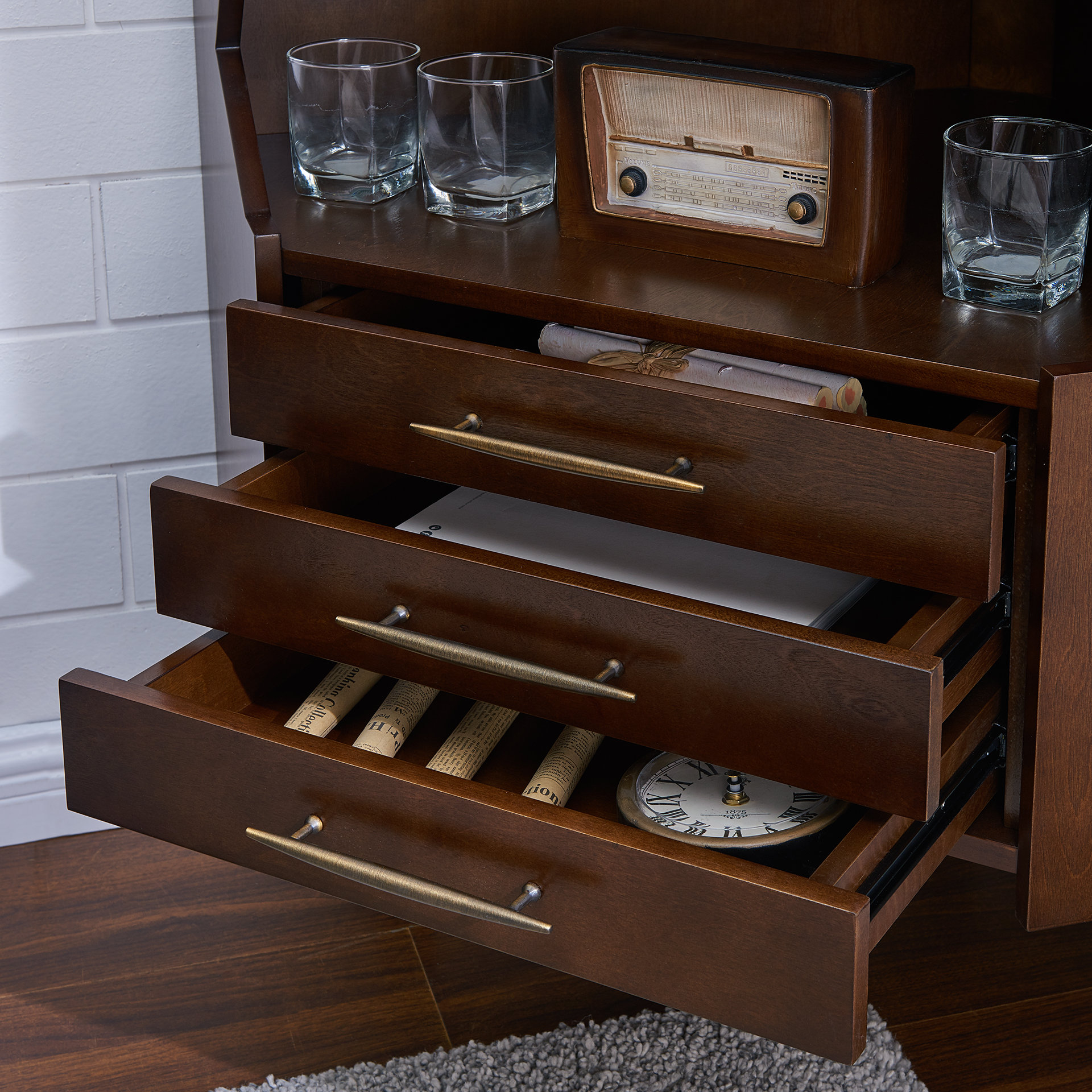 Mercury Row® Silcox Corner Bar & Reviews Wayfair Canada