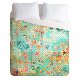 Go to store & view more images East Urban Home Mik Blue 42 Duvet Cover Set