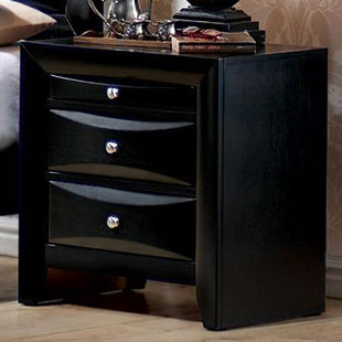 Kim 3 Drawer Nightstand by Latitude Run