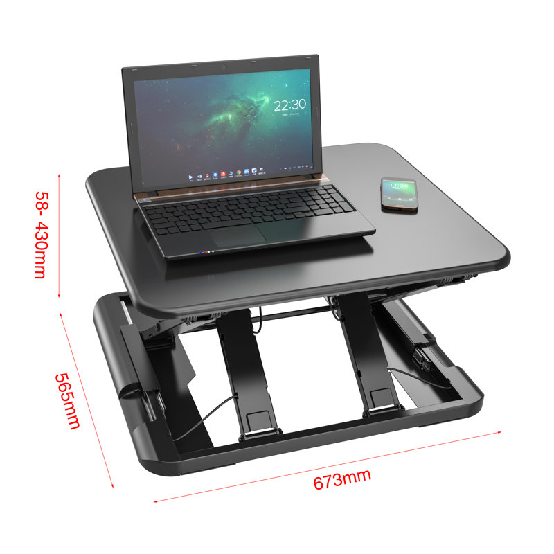 Symple Stuff Kelson Ergonomic Lock Mechanism Sit To Stand Up