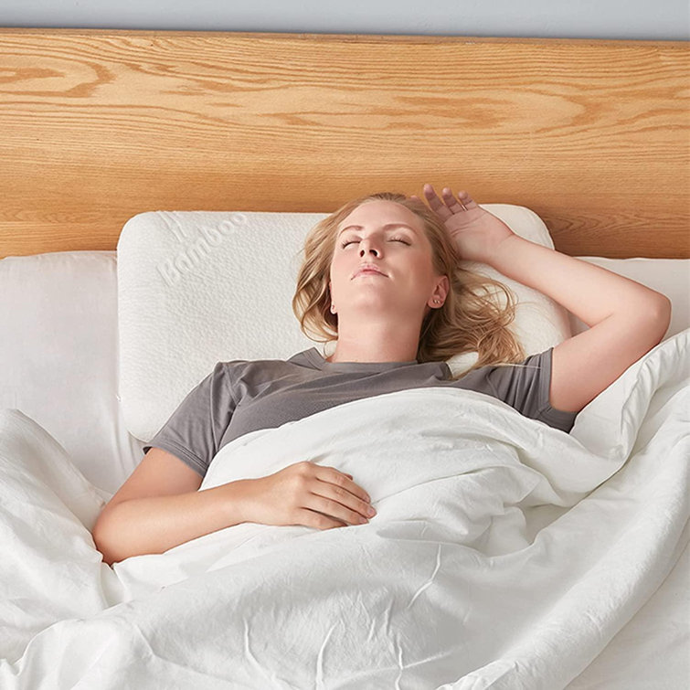 memory foam pillow flat