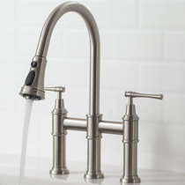 Wayfair | 3 Hole Deck Mounted Kitchen Faucets You'll Love in 2022