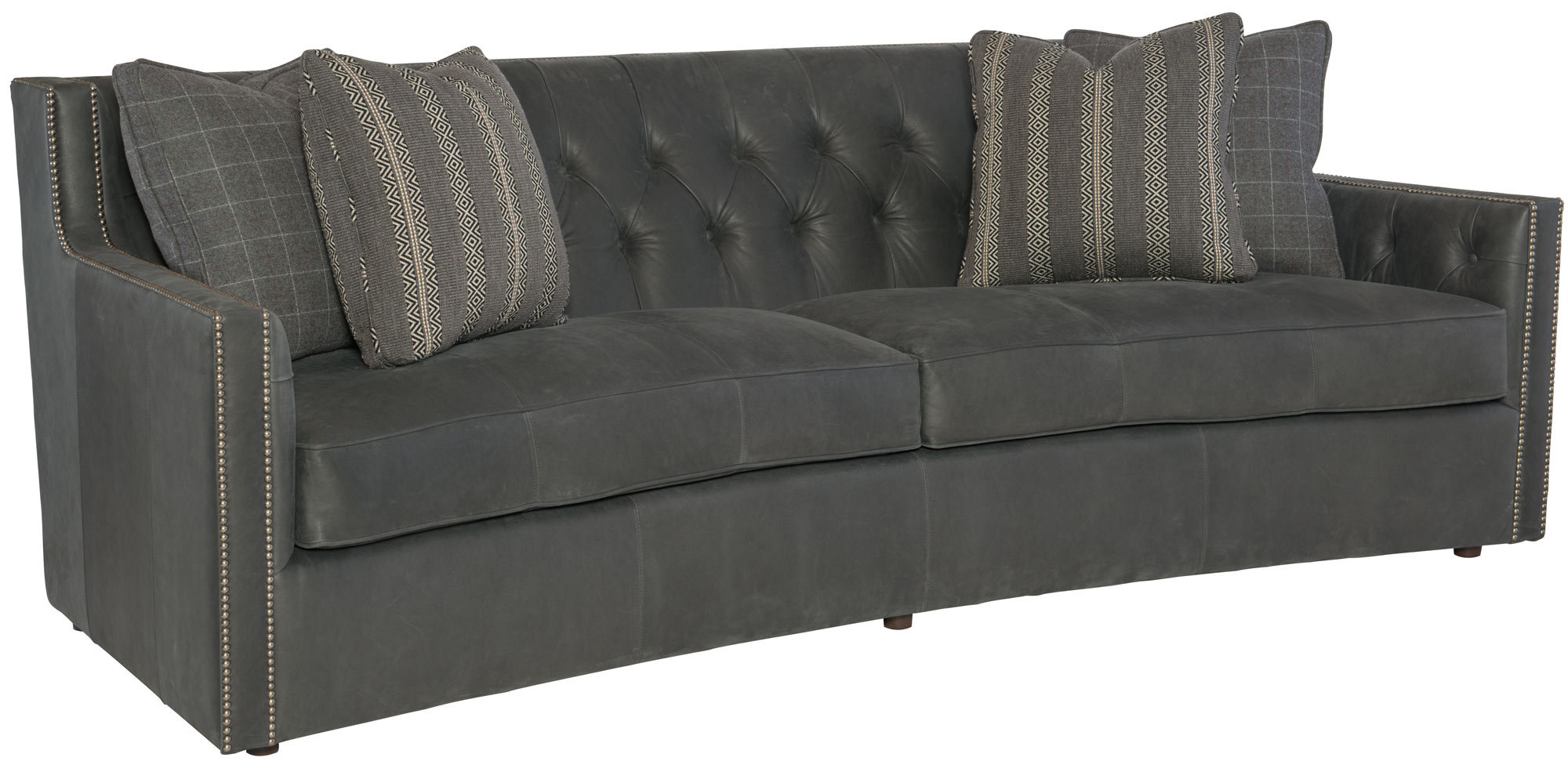 Bernhardt Candace 96'' Leather Sofa & Reviews Wayfair