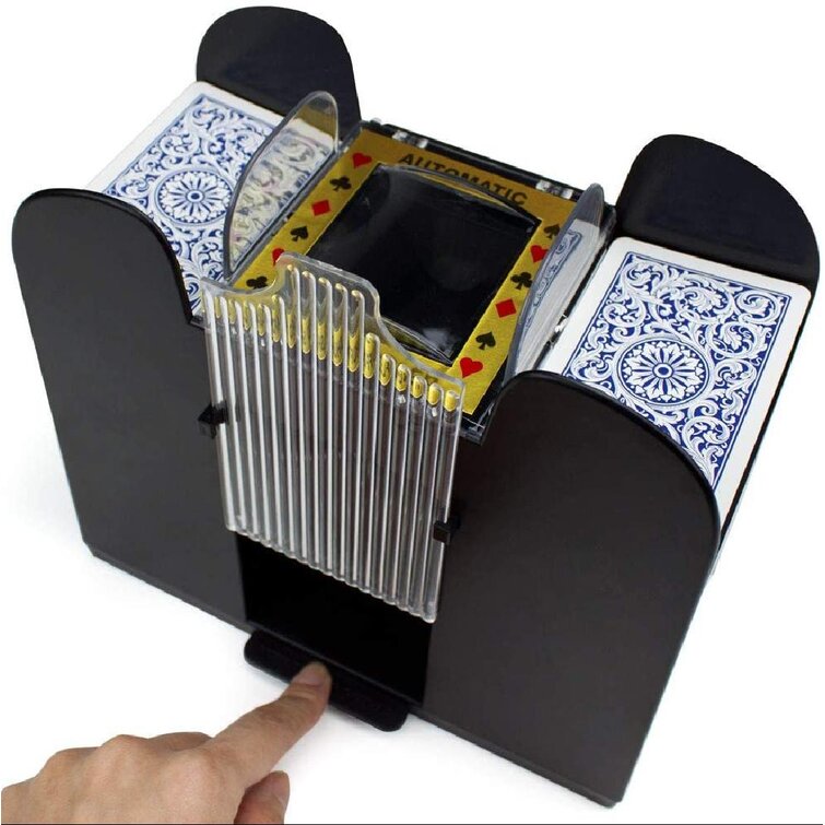 6-Deck Automatic Battery Operated Playing Card Shuffler Casino Casino BlackJack 