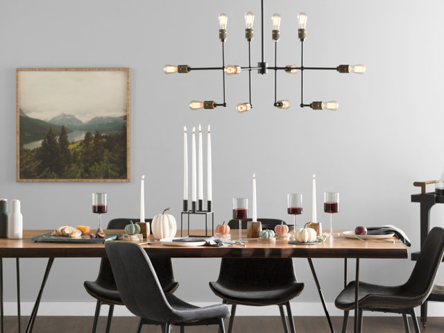 Modern And Contemporary Chandeliers Allmodern Modern Dining Room Design
