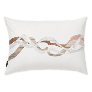 Copper Lumbar Pillow Wayfair Oakledge Braids Of Copper Lumbar Pillow