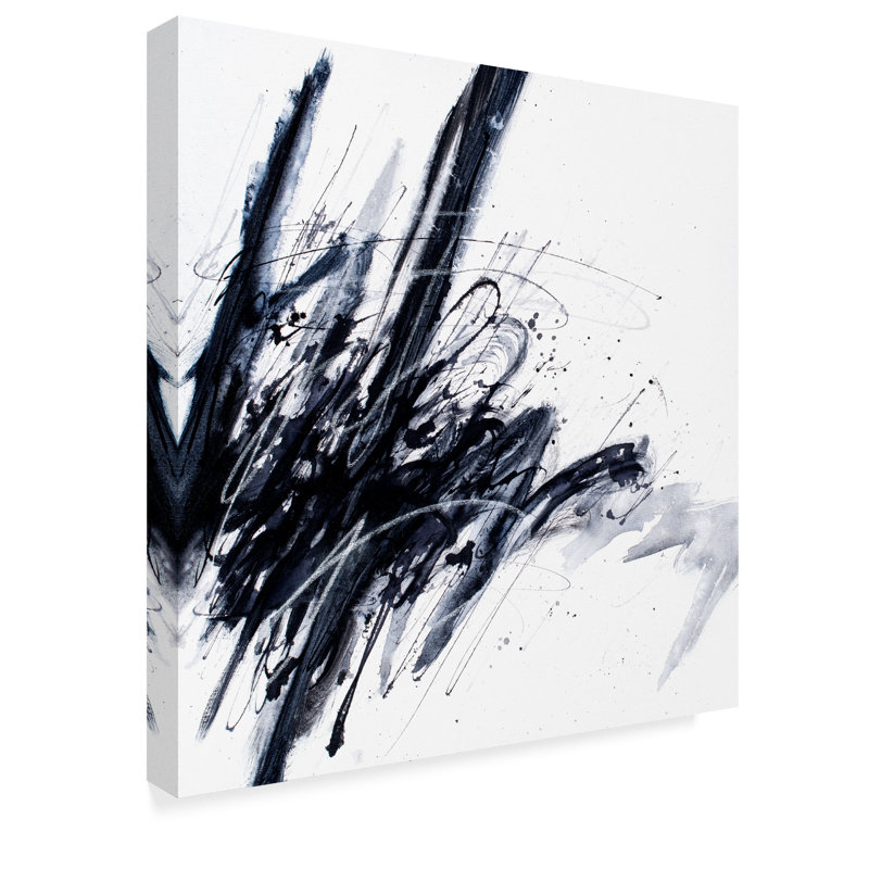Trademark Art Brutally Smooth Acrylic Painting Print On Wrapped Canvas Wayfair