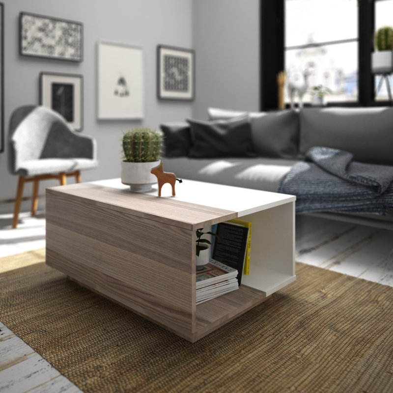 wrought studio motta modern coffee table & reviews | wayfair.ca